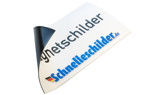 Individuelle Magnetschilder online selbst gestalten